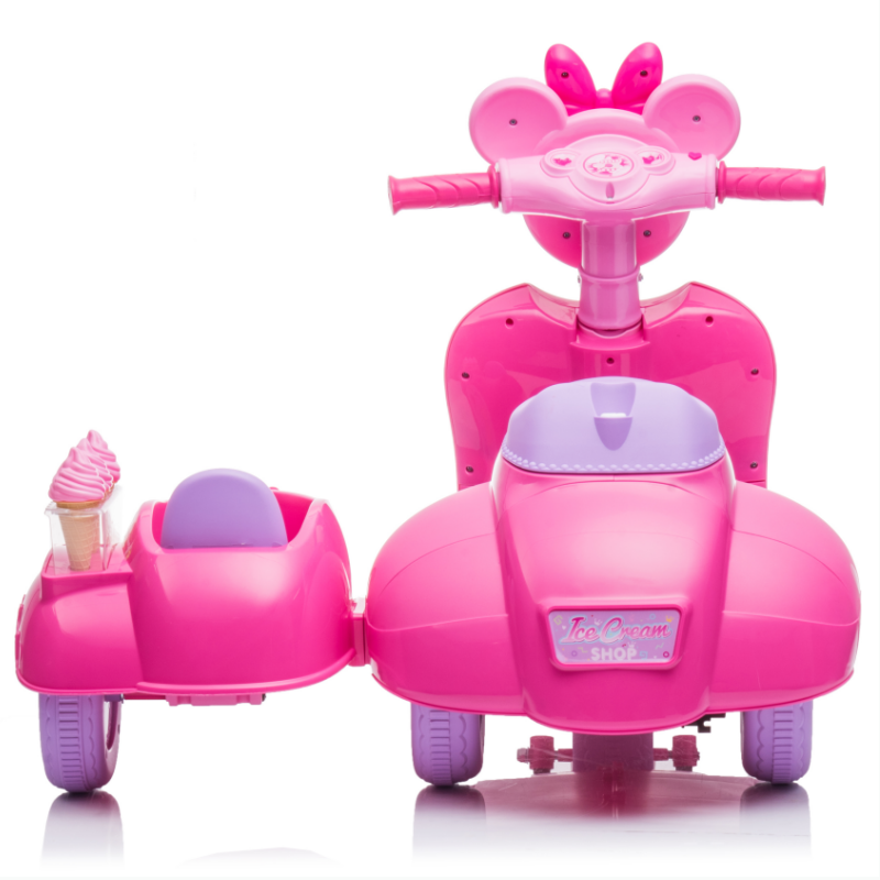 2021 New Popular pink kids electric motorcycle mini 3 wheel motorcycle for children