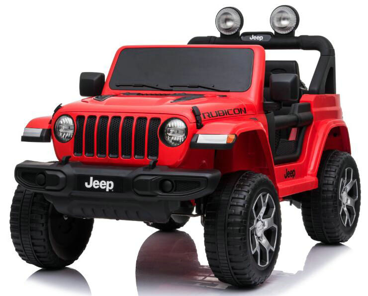 12V Official Jeep Wrangler Kids Ride on Car with 4 Motors, MP4, RC