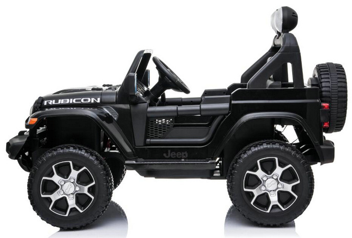 12V Official Jeep Wrangler Licensed RC Ride on Car Truck with Parental Remote