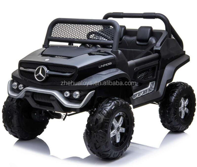 Hot selling Mercedes Benz Unimog licensed ride on car for big kids to drive