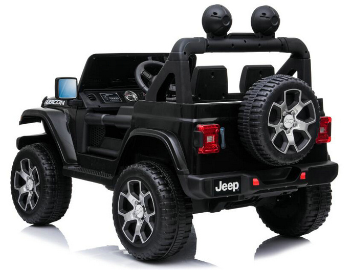 12V Official Jeep Wrangler Licensed RC Ride on Car Truck with Parental Remote