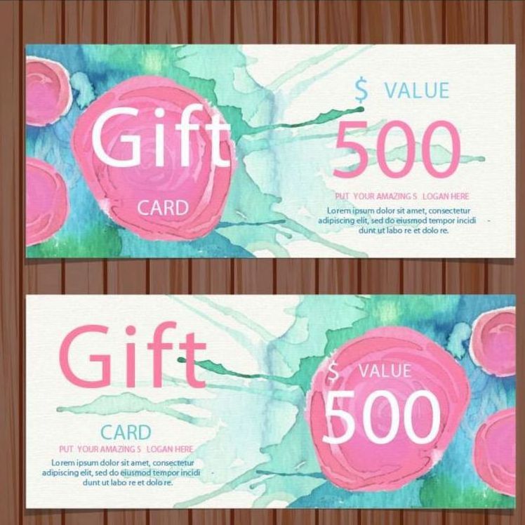 Cheap custom paper card discount coupon ticket voucher print for business