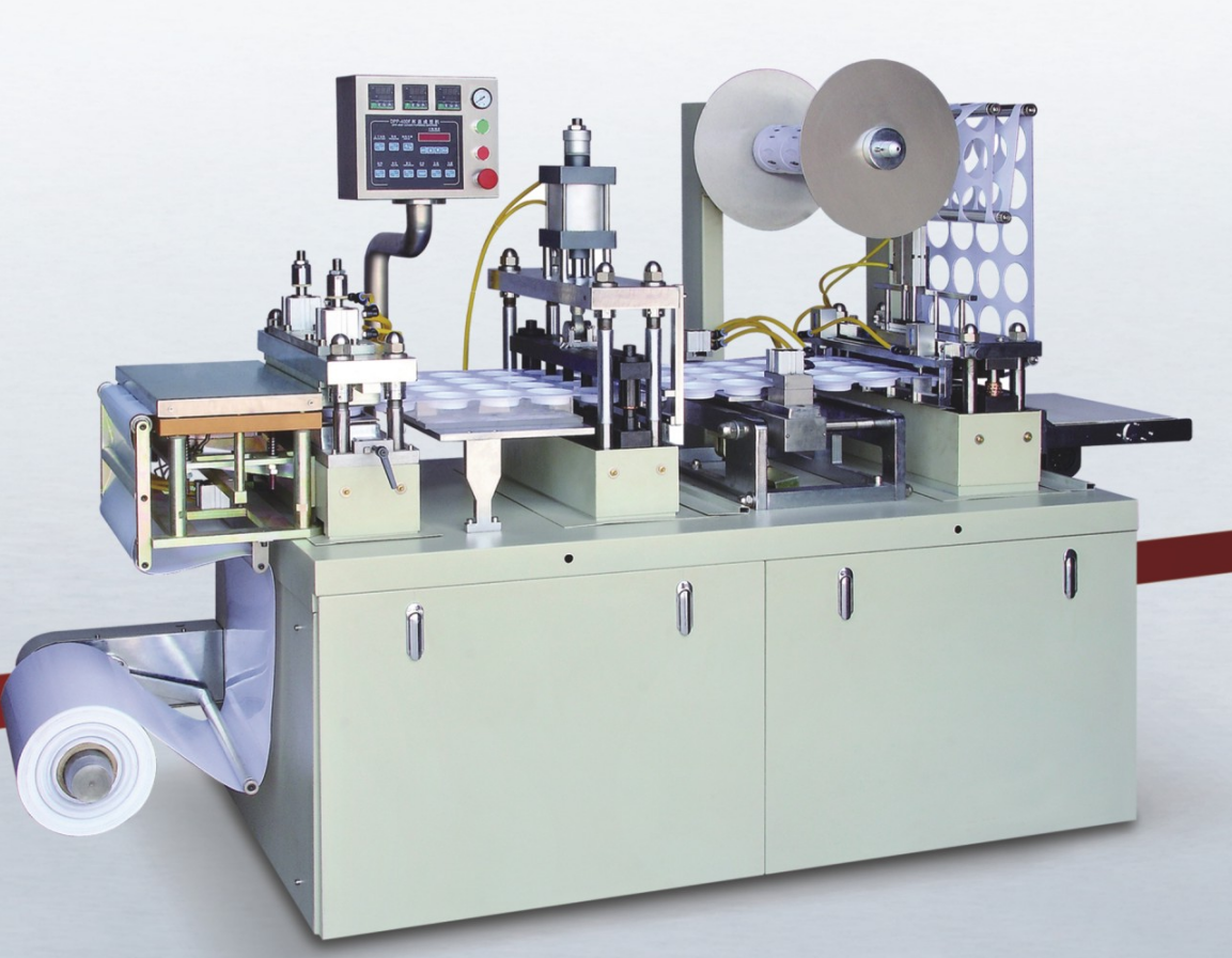 plastic cup lid sealer making machine