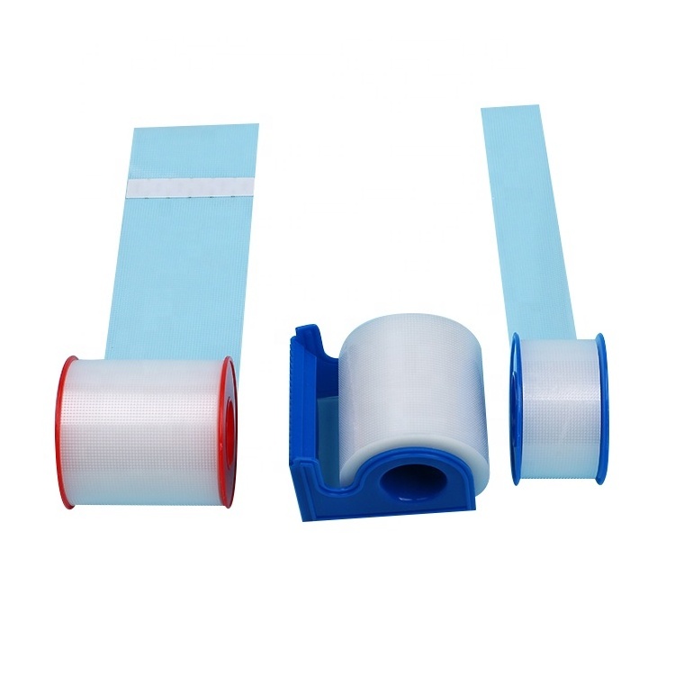 PE medic tape roll Transparent  or Matt waterproof wound plaster surgical tape