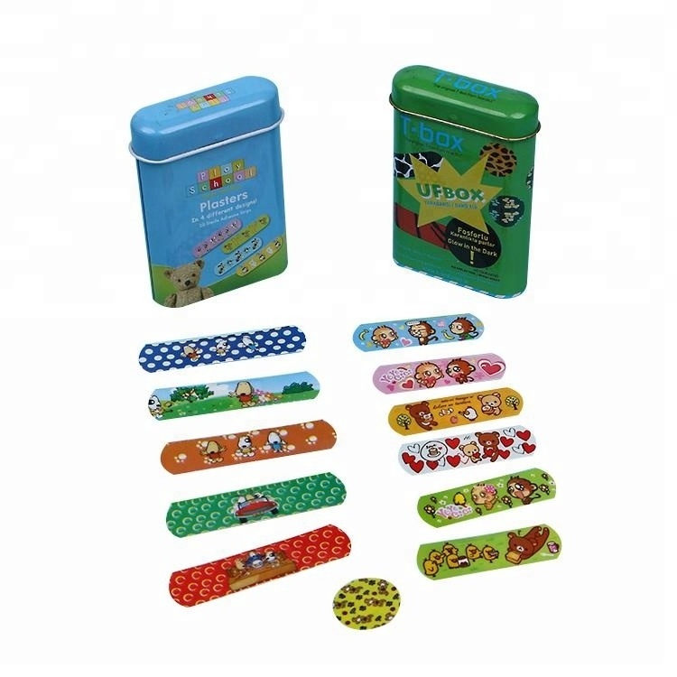 OEM customized colorful children favourite popular cartoon kids wound care  plaster bandaid  first aid bandage