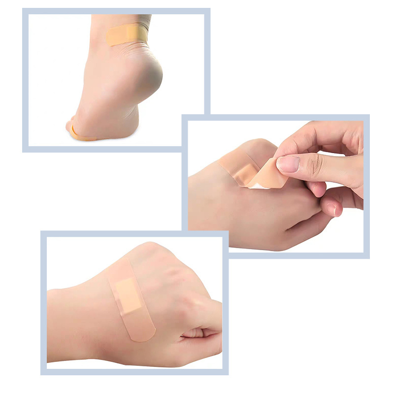 Hospital Use Waterproof Medical Band aid Fabric Wound Plaster Elastic First Aid Bandages