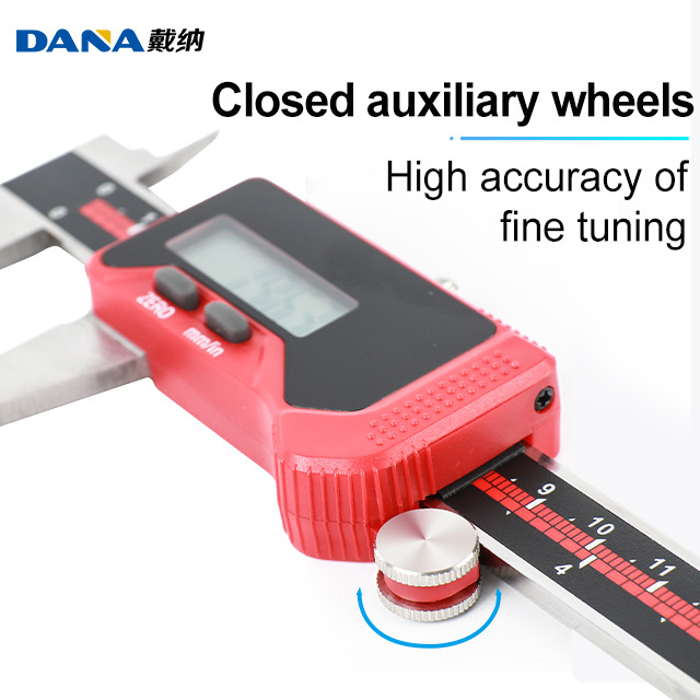 new designs Resolution 0.0005/0.01Mm Price Slide Stainless Steel Vernier Caliper Digital Electronic