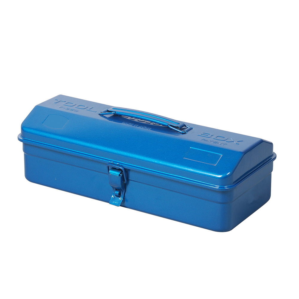 Portable multi-function iron tool box case with single handle and lock