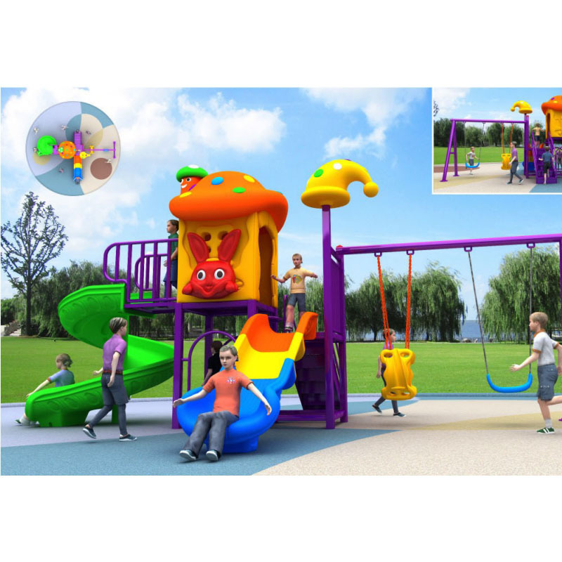 Custom Playground Slide Equipment Outdoor Composite Outdoor Playground Slide Platform Kids Playground Slide For Sale