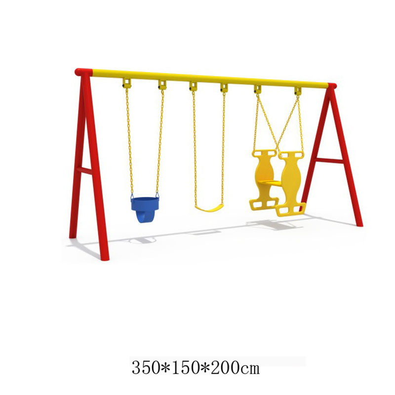 Wholesale Kids and Adult Garden Heavy Duty Plastic Swing Accessories Outdoor Metal Swing For Family