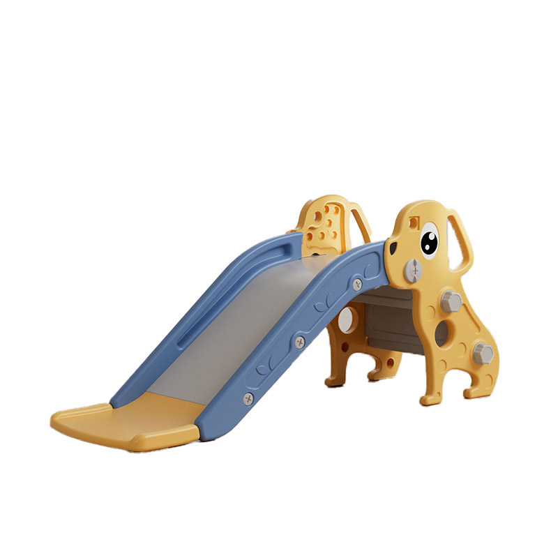 Indoor Playground Playhouse HDPE Plastic Animal Dog Children Single Slide Kids Toddler Slides For Children And Sets For Garden