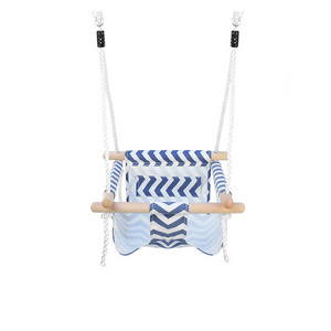 Indoor Outdoor Playground Cotton Toddler Baby Hanging Swigh Chair OEM Custom Cheap Low Price Swings For Kids Playhouse