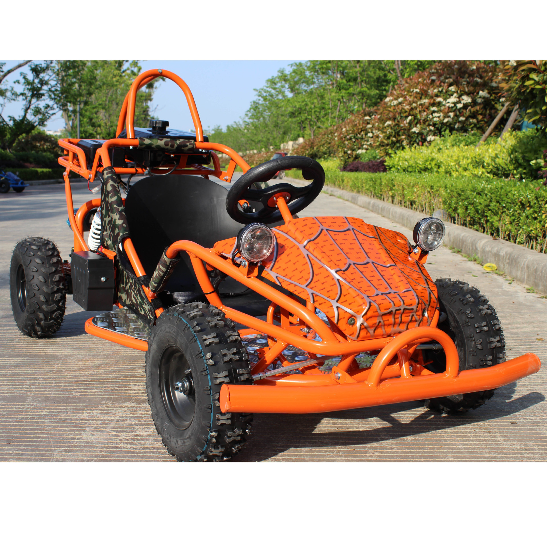 Cheap Other Amusement Park Products Facilities Sim Racing Kiddie Rides Karting Car Electric 24V Go Karts  Frame for Kids Teens