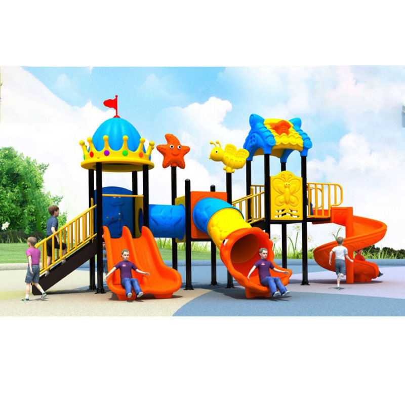 Amusement Park Facilities Outdoor Playground Equipment Children Airplane Model  Playsets Preschool Playground Slide For Kids