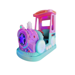 Entertainment Amusement Park Products Facilities Rechargeable Kiddie Rides Battery Electric Motorcycle Operated Bumper Car