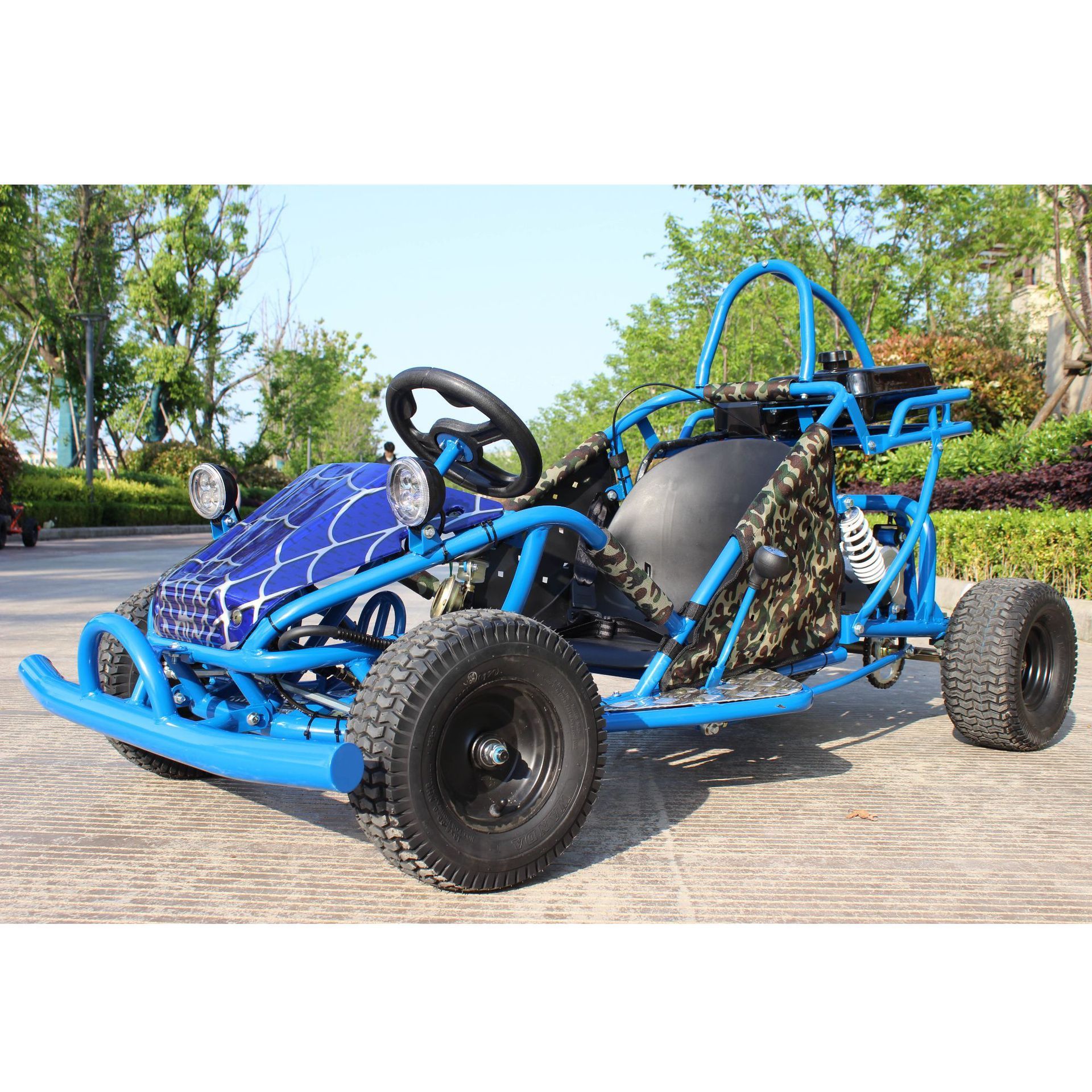 Cheap Other Amusement Park Products Facilities Sim Racing Kiddie Rides Karting Car Electric 24V Go Karts  Frame for Kids Teens