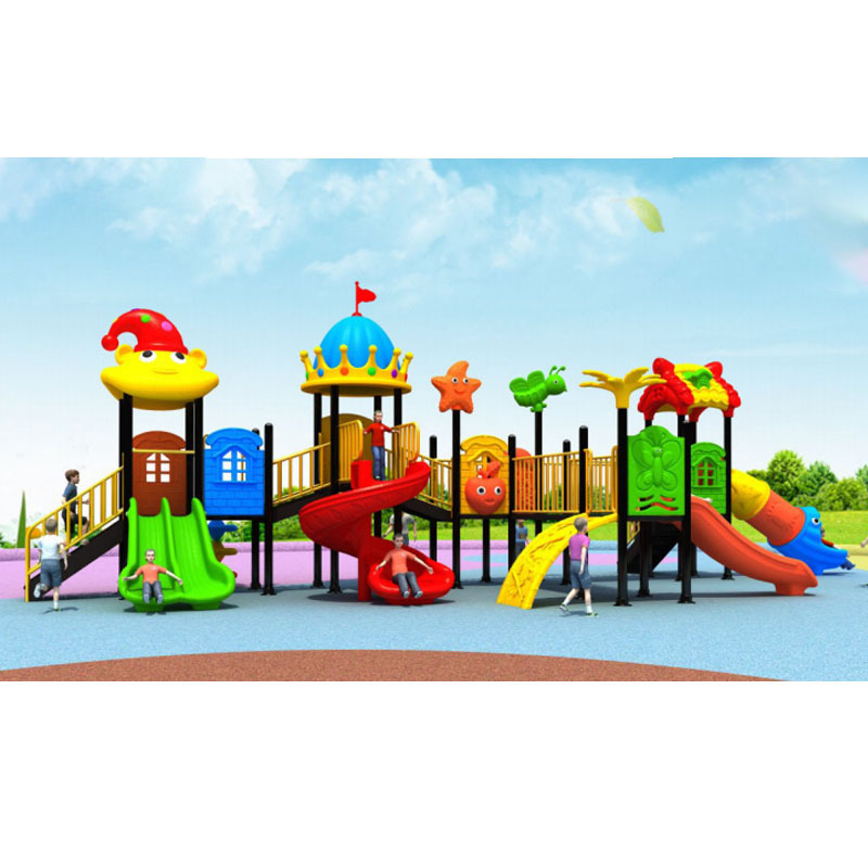 Amusement Park Facilities Outdoor Playground Equipment Children Airplane Model  Playsets Preschool Playground Slide For Kids