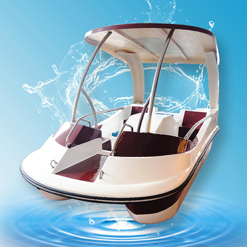 Outdoor Facilities Arcade Entertainment  Amusement Park Water Park Bike Pedal Boat Floating Bicycle for Sale for Kids Adult