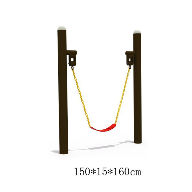 Public Park Heavy Duty Plastic Swing Accessories Frame Metal Outdoor Swing Stand Large Outdoor Slide for Kids and Adk