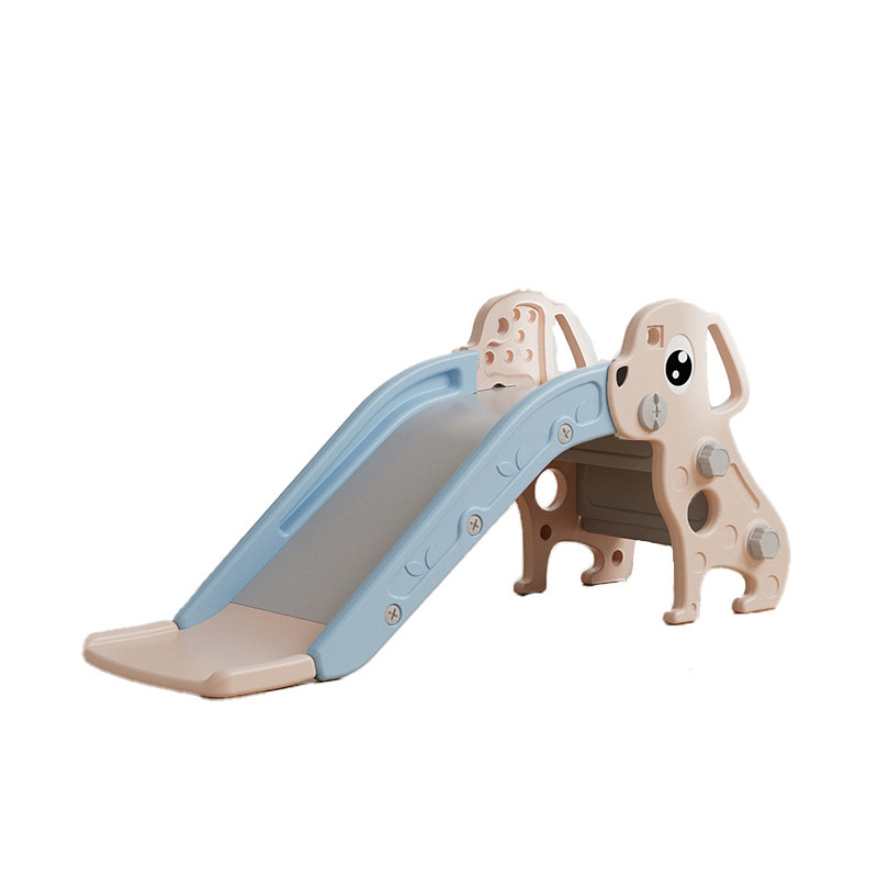 Indoor Playground Playhouse HDPE Plastic Animal Dog Children Single Slide Kids Toddler Slides For Children And Sets For Garden