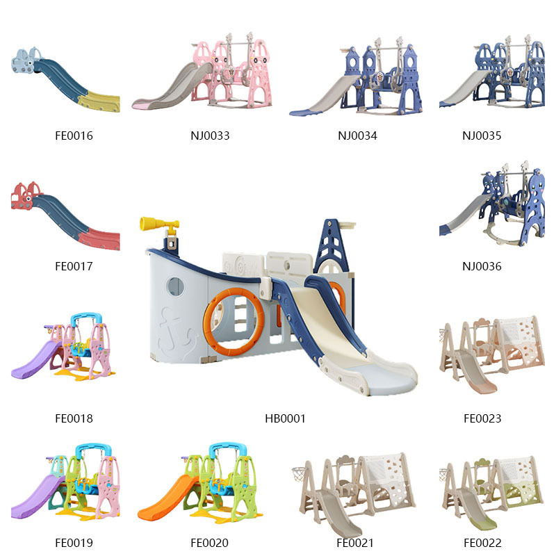 Custom Amusement Park Equipment HDPE Used Stair Slide For Children Children's Slide For Sale