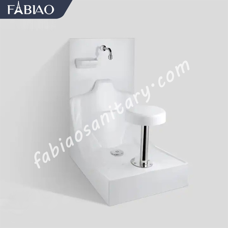 Wudu Foot Washer - acrylic Sink Muslim wudu Washing Sink Foot Wash Basin