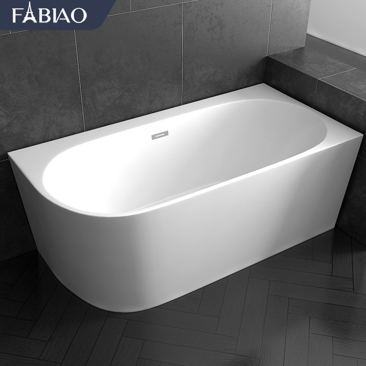 Cheap price White Color Portable acrylic Bath tub for Adults free standing Bathroom Fiberglass Bathtub