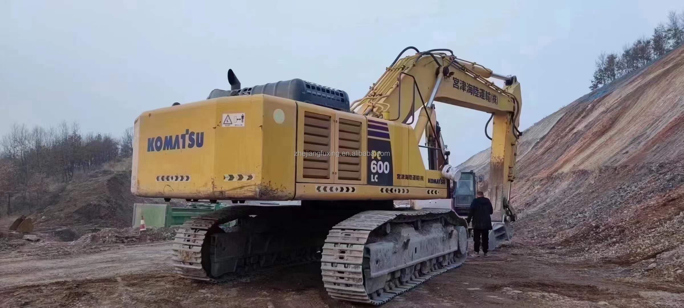 Used Engineering Construction Machinery Japan Original Machine Komatsu PC600 Excavator Komatsu Pc600 Used Excavators