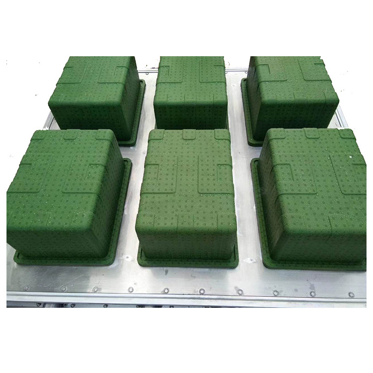 high quality customized eps fish vegetable fruit box mold styrofoam box mold made aluminium material