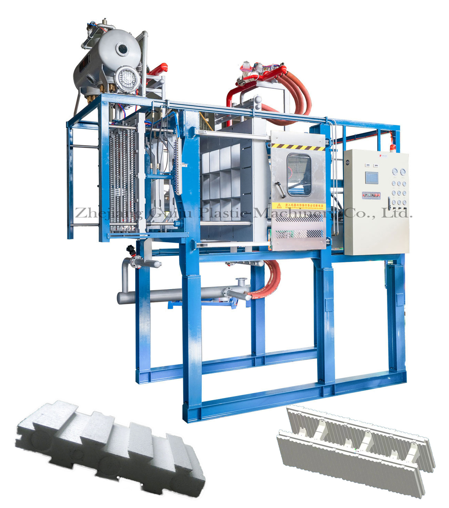 New CE Certified Automatic EPS Foam Insulated ICF Block Building Making Machine with Pump Motor PLC for Construction