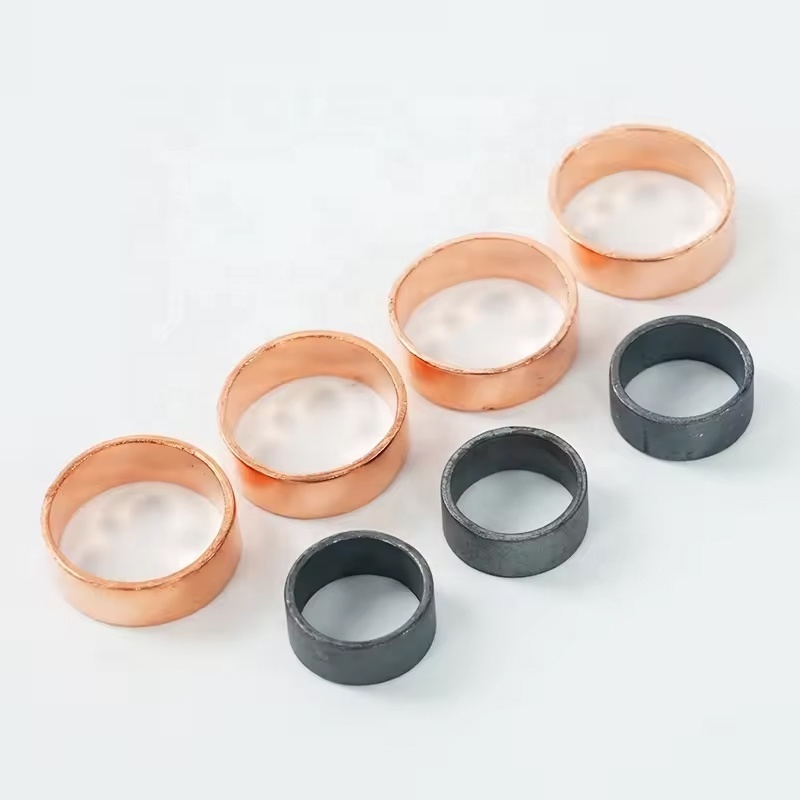 Factory outlet wholesale copper pex crimp ring for PE pipe include flare and black ring