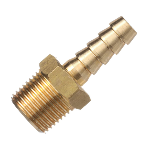 factory outlet wholesale pneumatic brass thread hose barbed series pipe fitting include coupling elbow and Tee