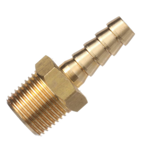 factory outlet wholesale pneumatic brass thread hose barbed series pipe fitting include coupling elbow and Tee