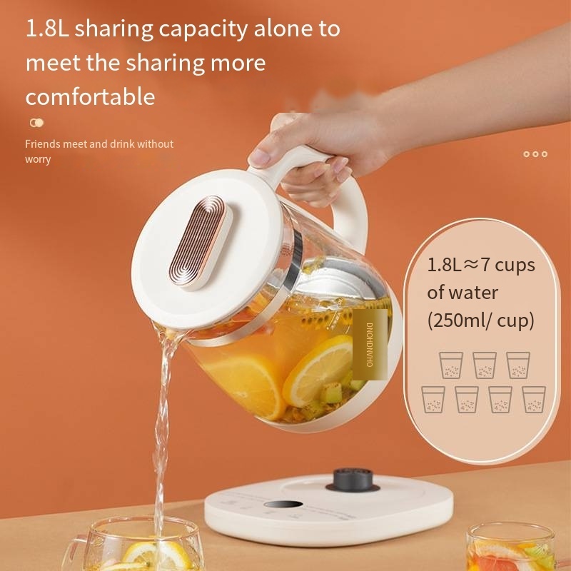 Hot Selling Multi-functional Water Kettle Electric Tea Kettle Temperature Digital Glass Health Stainless Steel Tea pot