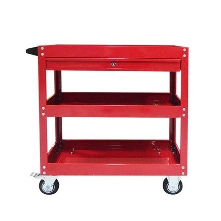 SPCC Heavy Duty Stainless Steel Platform Mobile Roller Tools Cart Cabinet for Car Repair Hand Tools