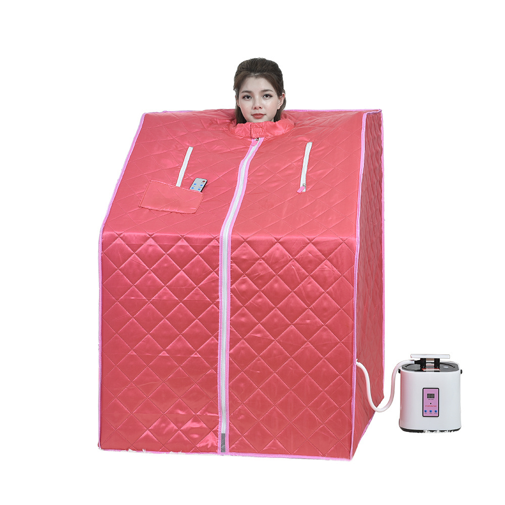 Portable Mini Sauna Steam High Quality Wholesale New Arrival Tent Sauna Foldable Home Use Half Body Sauna Room