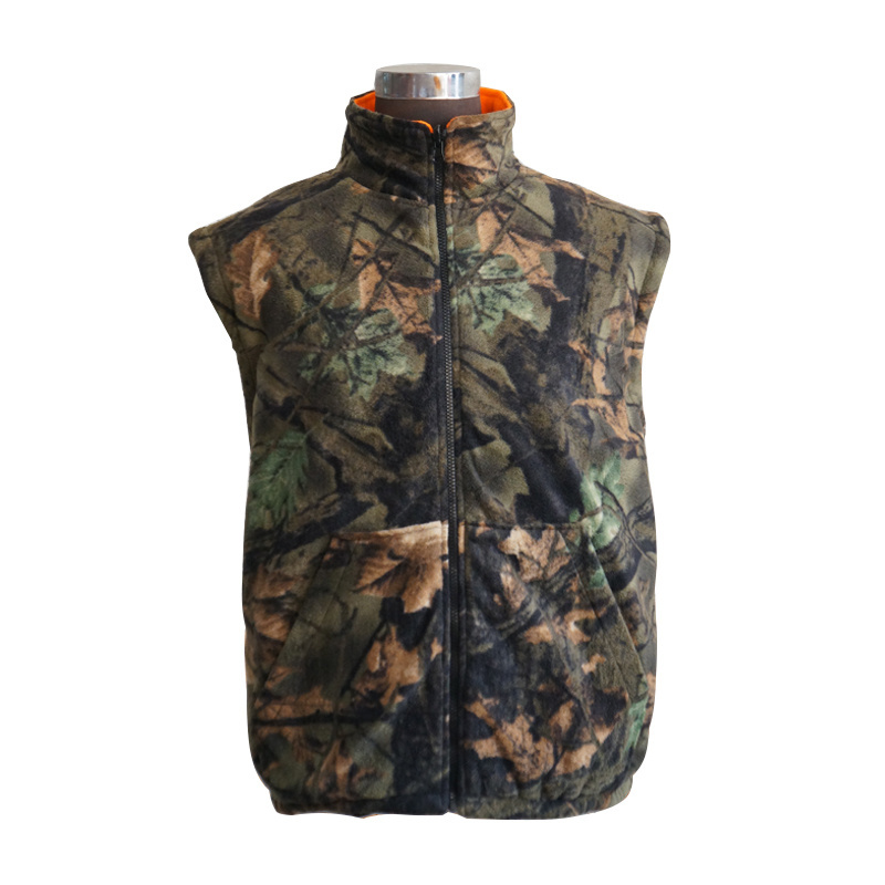 High Quality Softshell Men's Winter Hunting Camo Fleece Jacket