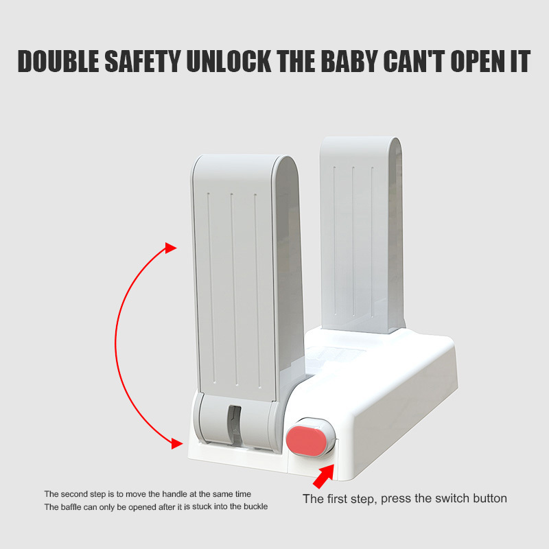 Wholesale Household Children's Multifunctional Drawer Locks Baby Door Handle Safety Lock