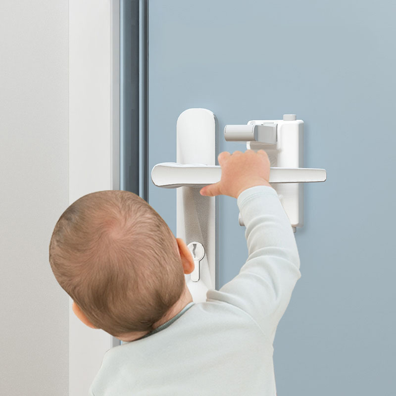 Wholesale Household Children's Multifunctional Drawer Locks Baby Door Handle Safety Lock