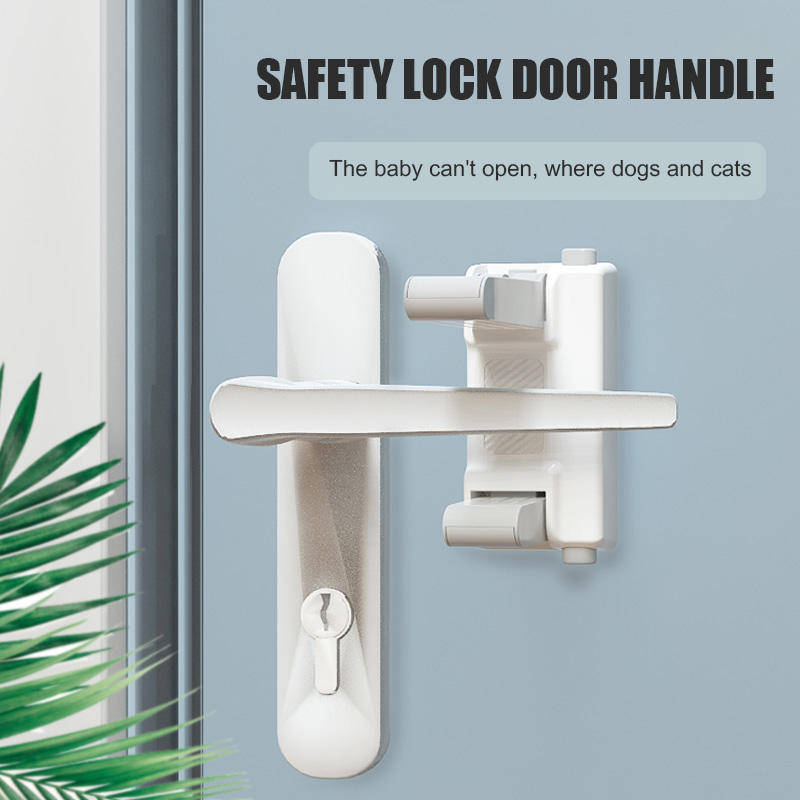 Hot Sale Door Lever Lock Child Child Safety Door Lever Lock For Kids Baby Security Door Locks Handle