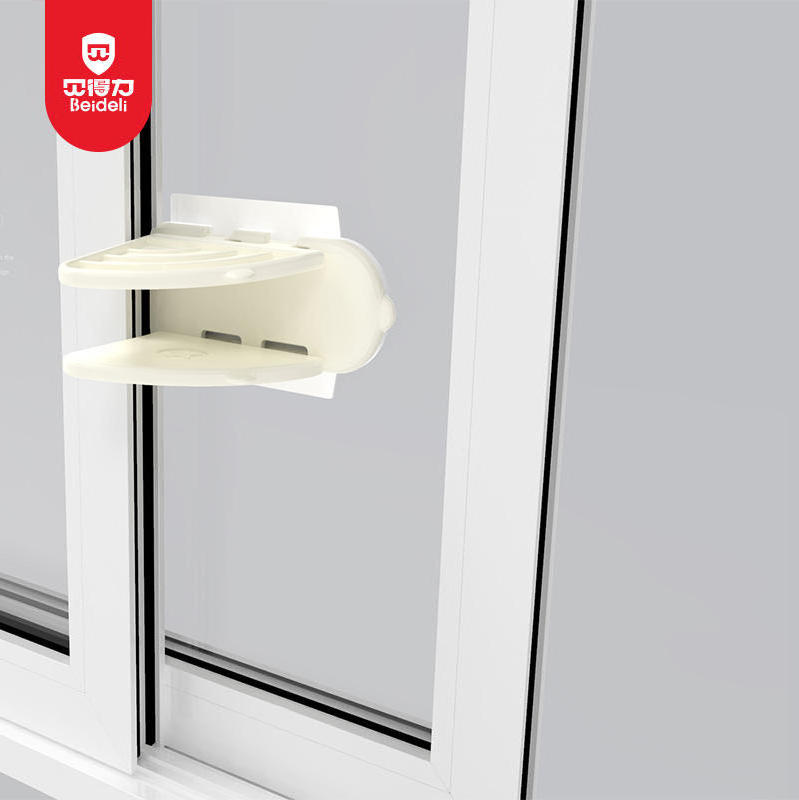 Home Accessories Sliding Windows Stoppers Self-adhesive Sliding Doors Stopper No Screws or Drills Baby Locks for Cabinets