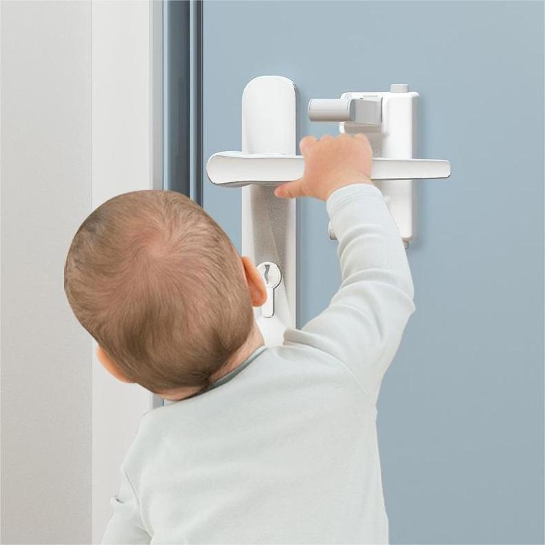 Child Safety Door Lever Locks for baby security door Handle Lock Multi-function Anti-theft Door Handle Safety