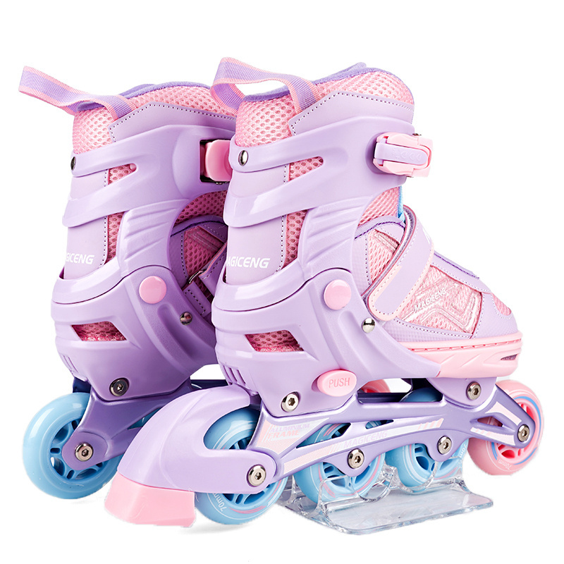 Hot Selling High Quality Children's PU4 Wheels Inline Roller Skates High Quality Roller Skate Shoes for Boys and Girls