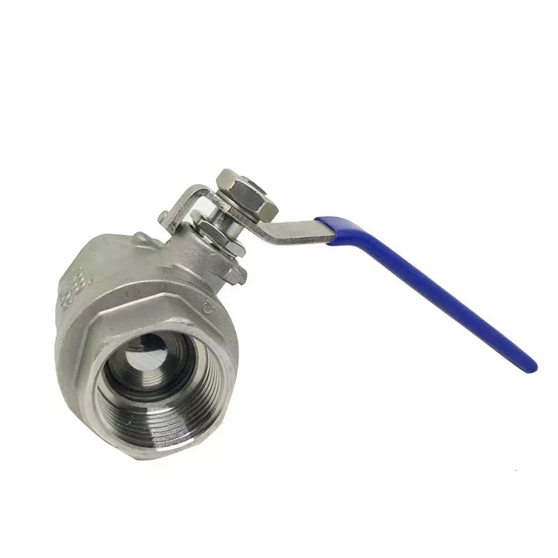 Stainless Steel 3/4inch Thickened Pressure-Resistant 2 Piece Gas Control Valve SS201 304 316 Ball Valve