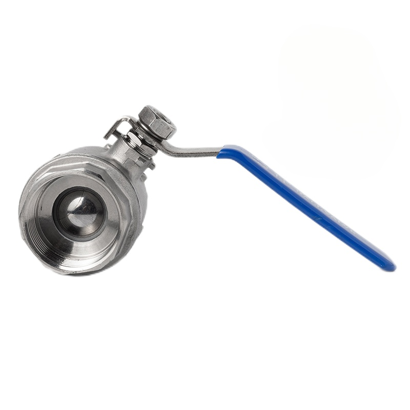 High Quality 2-Piece Water Pipe Valve Fluid Control Manual Valves Stainless Steel Female Threaded Ball Valve