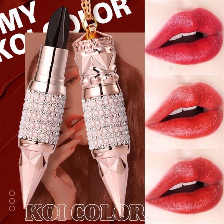 Excellent Quality  Queen Scepter Easy To Color Long Lasting 3 Colors Private Label Lipstick