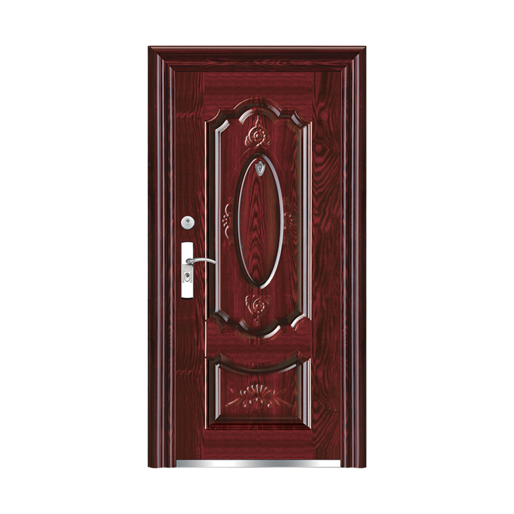 Steel Security door Cold rolled steel sheet safety door Turkish entrance metal security door