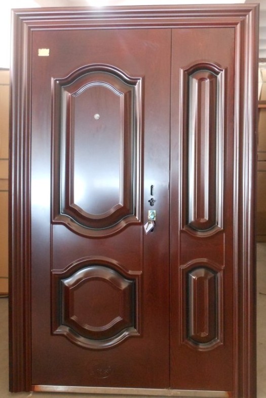 turkish security doors 2 in one  security steel door armoured bulletproof door