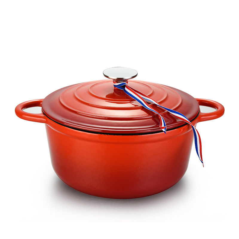 KALA Cookware Brands On Sale Iron Cast Cookware Color Enameled  Dutch Oven Cast Iron Pot