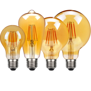 Retro Edison Bulb E27 220V ST64 A60 G80 G95 Smart Led Bulb Incandescent 40W Edison Filament Led Filament Bulb